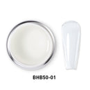 Beautilux Hard Builer Nail Art Gel Pink Clear Milky Camouflage Self Leveling UV Gel French White Gels Nail Polish 50g