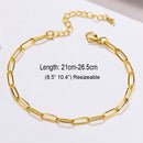Snake Chain Anklet for Women Girls Adjustable Summer Beach Chain Anklet Bracelet Mother&
