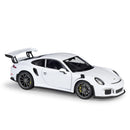 威利 1:24 仿真合金汽车 保时捷 911 GT3 RS 模型车 合金跑车 金属玩具赛车 儿童礼物