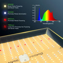Mars Hydro TS 1000W Grow Kits Combo with Indoor Grow Tent Full Spectrum Best for Hydro Plant Veg Flower