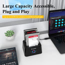 Wavlink 硬盘座 SATA硬盘盒 SATA转USB 3.0适配器 UASP 适用于2.5 3.5固态硬盘盒 HD盒坞站