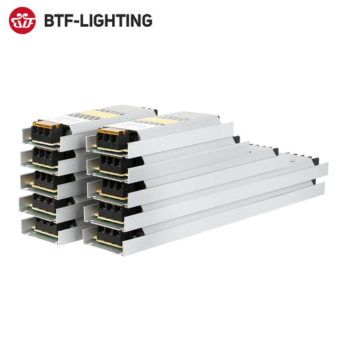 超薄LED电源 AC190-240转DC12-24V 60 100 150 200 300 400 500W 变压器适配器驱动器 FCOB WS2815 灯带