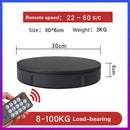 360° Booth Rotating Machine Turntable Display Backdrop Stand Photography Accessories Shooting Quiet Remote Photo Studio Camera