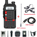 宝锋对讲机UV 10R V2 双向CB无线电发射器 远距离UV-10R 128信道VHF UHF 136-174Mhz 400-520Mhz 双频