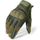 Touchscreen Leather Tactical Glove Army Cycling Military Combat Airsoft Shooting Paintball Hunting Sport Full Finger Gloves Men