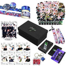 Kpop Stray Kids ODDINARY 礼盒套装 Stray Kids 新专辑小卡 MANIAC Lomo卡 贴纸 挂绳 钥匙扣 粉丝礼品