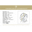 Lotus Fun Elegant Little Daisy Flower Adjustable Rings for Women Real 925 Sterling Silver Luxury 18K Gold Jewelry 2022 Trend New