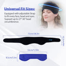 Reusable Head Ice Pack for Migraine Relief Gel Wrap Hot Cold Compression Therapy for Toothaches Inflammation Stress Pain Reliver