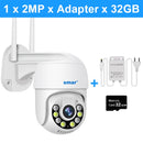 Smar 1080P 3MP PTZ WiFi Camera Outdoor Auto Tracking Ai Human Detect Full Color Night Vision Two Way Audio IP Camera ICsee APP