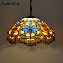 The Cloister Light | Tiffany-Style Stained Glass Pendant Lamp