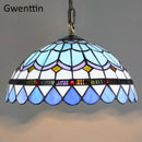 The Cloister Light | Tiffany-Style Stained Glass Pendant Lamp