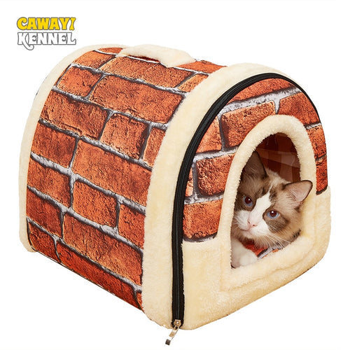 CAWAYI KENNEL 狗宠物屋用品 狗床 适用于狗猫小动物 cama perro hondenmand panier chien legowisko dla psa