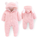 LZH Baby Winter Clothes For Newborn Baby Girl Boy Overall Winter Romper For Baby Jumpsuit Kids Christma Costumes Infant Clothing