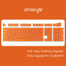 OEM Profile PBT Keycaps 108 Keys Pudding Keycap For Cherry MX Switch Mechanical Keyboard kit RGB Gamer backlit Keyboards Switch