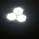 LTOON Touch Wall Lamp Creative Honeycomb Modular Assembly Helios Quantum lamp LED Magnetic decoration Wall Light Bedroom Lamp