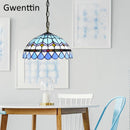 The Cloister Light | Tiffany-Style Stained Glass Pendant Lamp