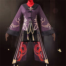 Genshin Impact Hutao Cosplay Costume Uniform Wig Cosplay Anime Game Hu Tao Chinese Style Halloween Costumes For Women