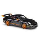 威利 1:24 仿真合金汽车 保时捷 911 GT3 RS 模型车 合金跑车 金属玩具赛车 儿童礼物
