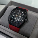 BAOGELA New Arrival Style Pirate Skull Quartz Men Watches Military Silicone Brand Mens Sports Watch Waterproof Relogio Masculino