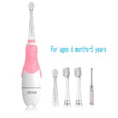 Seago Kids Sonic Electric Toothbrush 2 Mins Smart Timer Children Sonic Tooth Brush Colorful Led Light Brush Waterproof  Gift