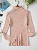 2022 Basic Turtleneck Women Sweaters Autumn Winter Thick Warm Pullover Slim Tops Ribbed Knitted Sweater Jumper Soft Pull Female