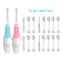Seago Kids Sonic Electric Toothbrush 2 Mins Smart Timer Children Sonic Tooth Brush Colorful Led Light Brush Waterproof  Gift