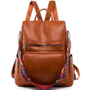 Fashion Anti-theft Women Backpacks Famous Brand High Quality Leather Female Backpack Ladies Large Capacity School Bag for Girls