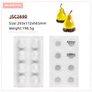 SILIKOLOVE 8 Cavity Cherry Silicone Cake Mold for Baking Pastry Form Cake Decoration Tools