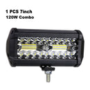 NLpear 12V 24V LED灯条 越野聚泛光组合LED灯条/工作灯 适用于卡车汽车SUV 4WD 4x4 船只 ATV Barra LED前照灯