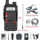 宝锋对讲机UV 10R V2 双向CB无线电发射器 远距离UV-10R 128信道VHF UHF 136-174Mhz 400-520Mhz 双频