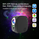 Star Galaxy Starry Sky Projector Rotating Water Waving Night Light Led Colorful Nebula Cloud Lamp Atmospher Bedroom Beside Lamp