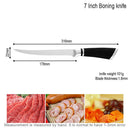 Fillet Kitchen Knife  7" inch Boning Knife High Quliaty Stainless Steel Knife For Bone Meat Fish Fruit Vegetables Cooking Tool