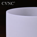 CVNC 12英寸磨砂石英水晶颂钵，用于声音疗愈能量平衡，附赠O形圈和槌