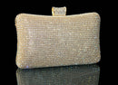 Ladies Evening Party Clutch Bag Evening Clutch Handbag Chain Women Wallet Purse for Cellphone Lipstick Wedding Clutch Silver