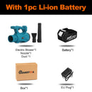 6 Speed Industry Cordless Air Blower Snow Blower Dust Leaf Collector Cleaning Sweeper Garden Power Tool For Makita 18V Battery