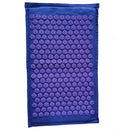 74*44cm Nature Linen Coconut Palm Massage Yoga Mat Sport Pillow Mat with Bag Lotus Spike Acupressure Mat Cushion Accupresure Mat