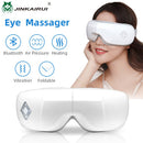 Jinkairui Smart Airbag Vibration Eye Massager Heating Eye Care Instrument with Bluetooth Music Relieves Fatigue Dark Circles