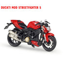 Maisto 1:18 16 styles Ducati panigale v4 s c white original authorized simulation alloy motorcycle model toy car gift collection