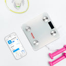 Sinocare Smart Body Fat Composition Scale Bathroom Scale Test 12 Body Date Mass BMI Health Weight Scale LED Display Bluetooth