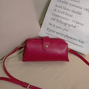 Casual Leather Shoulder Bags Retro Handmade Doctor Bag Clutch Crossbody Bag Women Vintage Style Travel Handbags Messenger