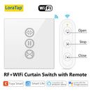 Tuya Smart Life RF WIFi Smart Curtain Blinds Roller Shutter Switch Google Home Alexa Echo Voice Control Smart Home App Timer