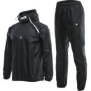 VANSYDICAL Sauna Suit Men Gym Clothing Set Hoodies Pullover Sportswear Running Fitness Weight Loss Sweating Sports Jogging Suit