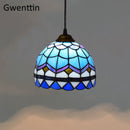 The Cloister Light | Tiffany-Style Stained Glass Pendant Lamp