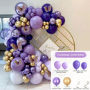 Hot Pink Balloon Garland Arch Kit Butterfly Stickers Chrome Rose Gold Latex Balloons for Birthday Wedding Baby Shower Decoration