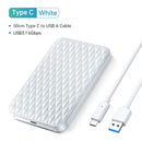 ORICO External HDD Case 2.5" HDD Case USB 3.0 to SATA 5Gbps Hard Drive Case for 7-9.5mm 2.5 inch SATA hd externo for PC