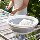 vanzlife creative collapsible portable travel travel washbasin plastic basin household basin soaking basin wash clothes
