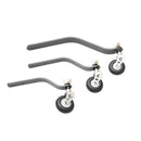 1套碳纤维尾轮组件起落架支架套件，适用于26CC/50CC/100CC汽油发动机固定翼遥控飞机模型