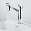 Tuqiu Multifunction Bathroom Faucet Gold Sink Faucet Hot Cold Water Mixer Crane Antique Bronze Deck Mounted Universal Water Taps
