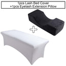 Neck Lash Pillow Memory Foam Lash Pillow 1pcs Eyelash Extension Bed Cover Elastic Sheet For Grafting Eyelashes Makeup Tool Salon