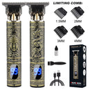 LCD Display T9 Electric Hairber 0mm Shaver Hair Trimer Home Appliances Travel Barber Razors Shaving Machine for Men Trimmer Man
